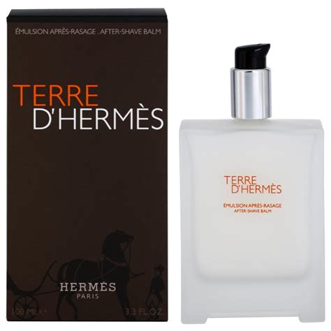 terre de hermes aftershave balm|terre d hermes shaving foam.